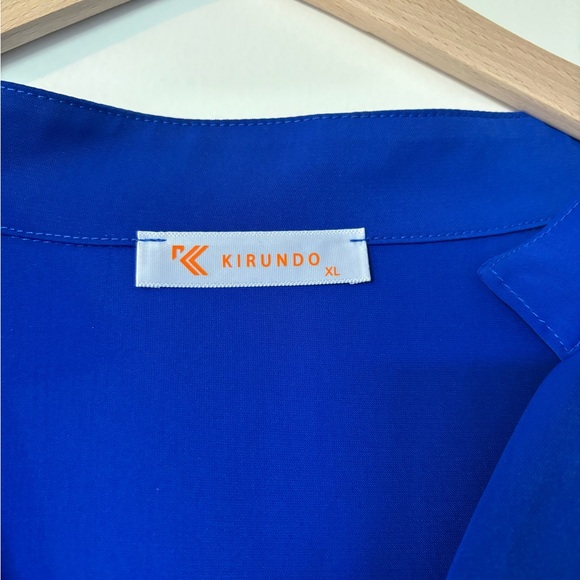 Kirundo summer dress, royal blue size XL - Picture 2 of 2